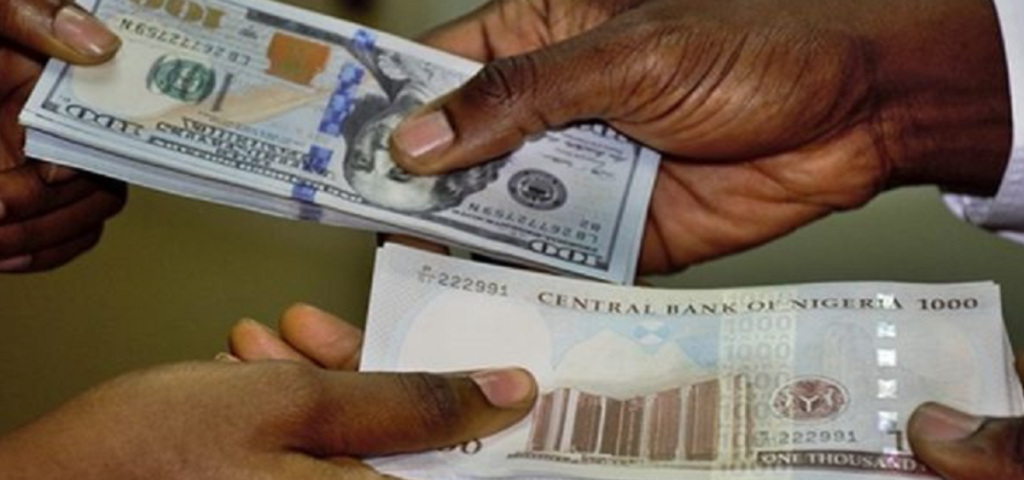 Dollar to naira