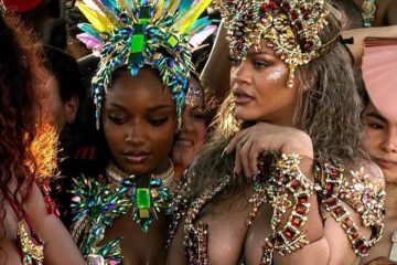 Rihanna and Ayra starr