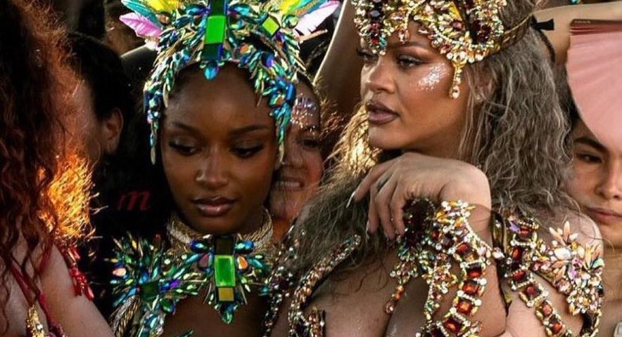 Rihanna and Ayra starr