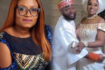 Davido's wedding funke bucknor
