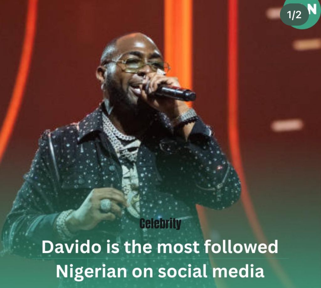 Most Followed Nigerian Celebrity on Instagram in 2025